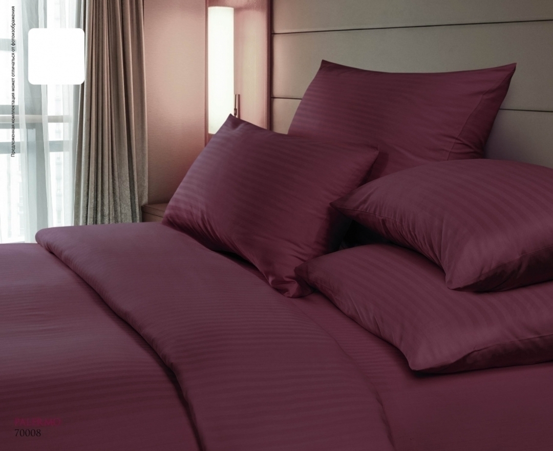КПБ 1,5сп страйп-сатин (нав 70*70) Verossa Stripe <70008 Палермо Скидка>